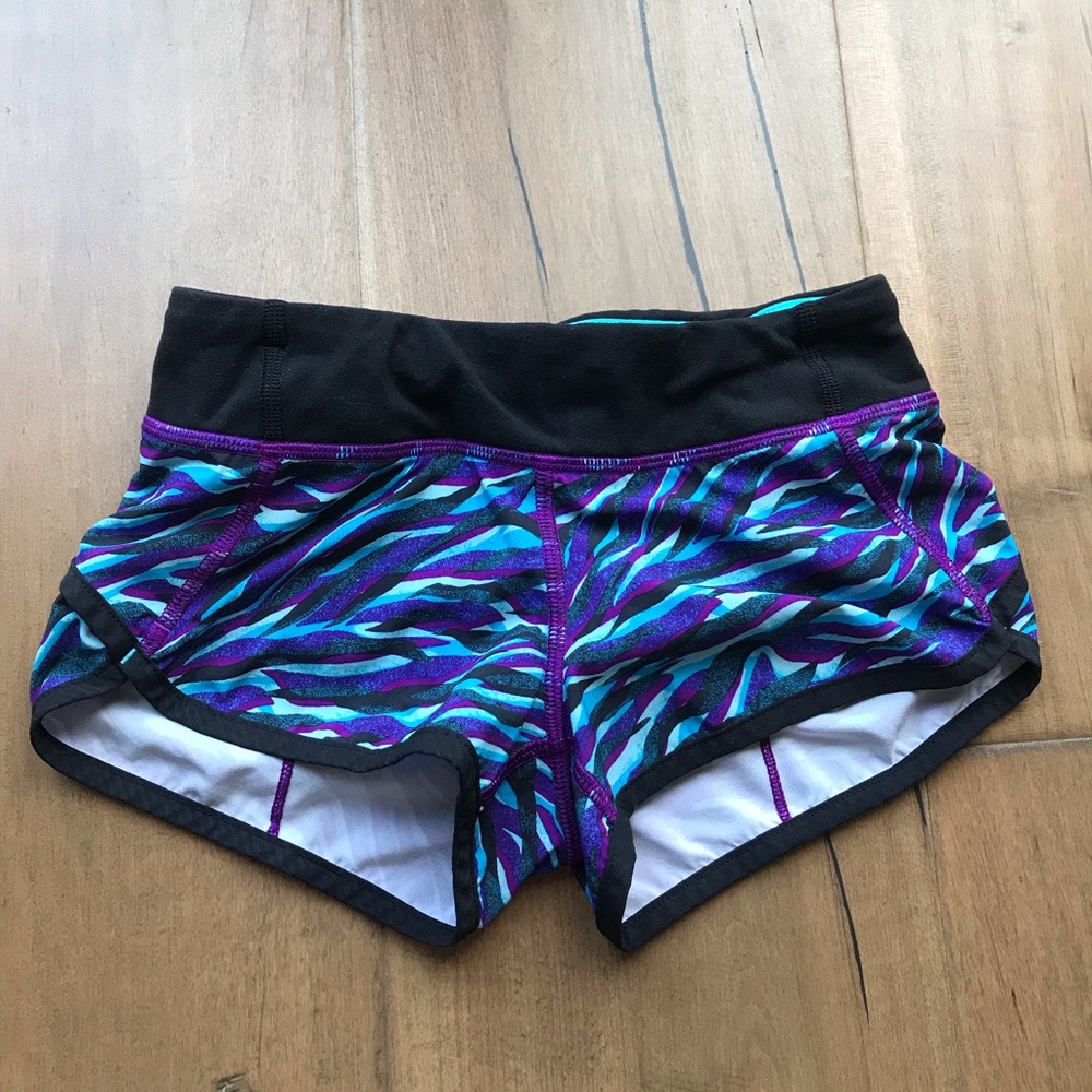Ivivva by Lululemon Girls Speedy Shorts Size 6